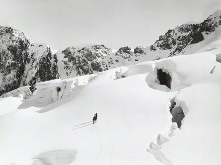 Vittorio Sella, ‘Crepacci del ghiacciaio del Chardon 3 August 1888’