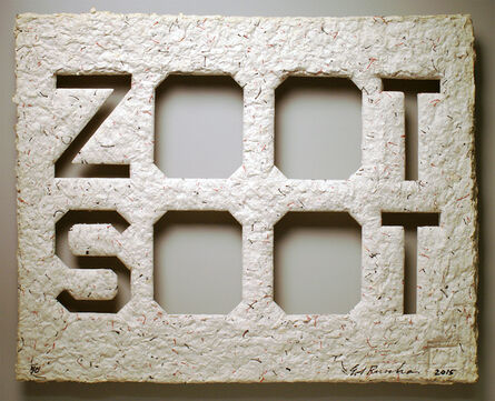 Ed Ruscha, ‘Zoot Suit (Dedicated to the memory of Richard Duardo)’, 2015