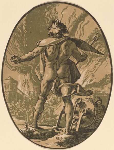 Hendrik Goltzius, ‘Pluto’, 1588/1590