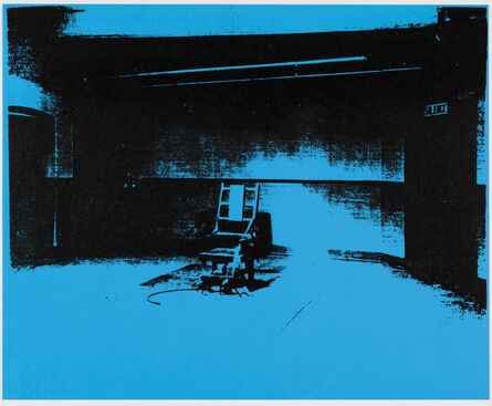 Paul Stephenson, ‘Little Electric Chair - Phthalo Blue Dark’, 2020