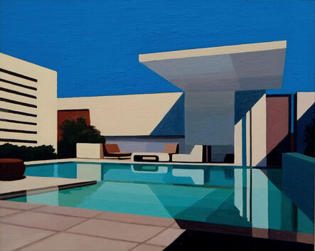 Andy Burgess, ‘Pool in Shadow’, 2016