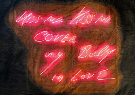 Tracey Emin, ‘Kiss Me Kiss Me Towel ’, 2014