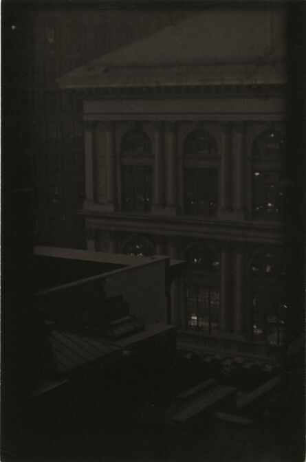 Ira Martin, ‘Corner View of a Classical Building, New York’, ca. 1923