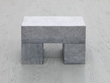 Carl Andre, ‘1 BLOCK ON 2 CUBES’, 2001