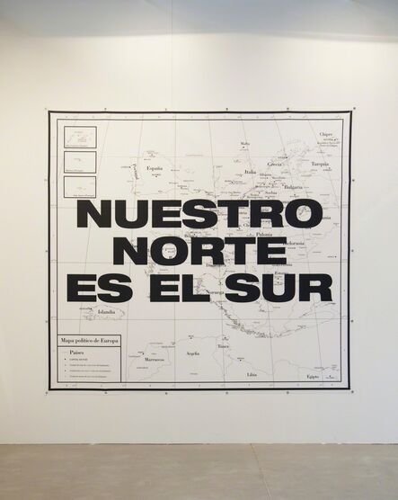 Juan José Martín Andrés, ‘Nuestro Norte es el Sur/  Our north is the south.   ’, 2014