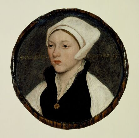 Hans Holbein the Younger, ‘Portrait of a Young Woman with a White Coif’, 1541
