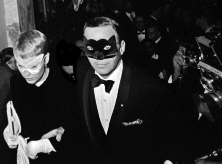 Harry Benson, ‘Frank Sinatra and Mia Farrow at Truman Capote's "Black and White" Ball at the Plaza Hotel, New York’, 1966
