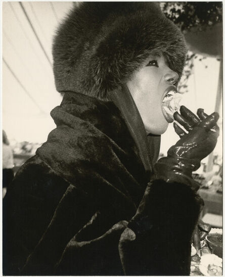 Andy Warhol, ‘Grace Jones Eating Cake’, 1986