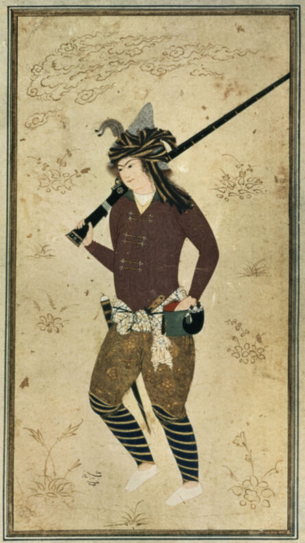 Unknown Artist, ‘Junger Mann mit Muskete Iran’, ca. 1610