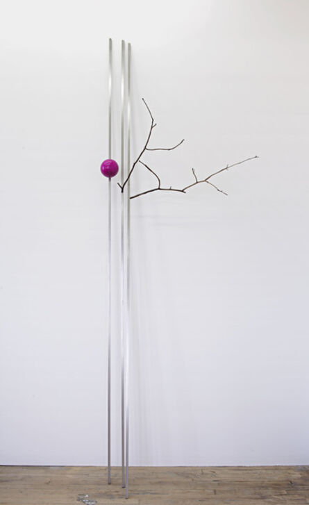 Mamiko Otsubo, ‘Untitled (purple with sticks)’, 2007