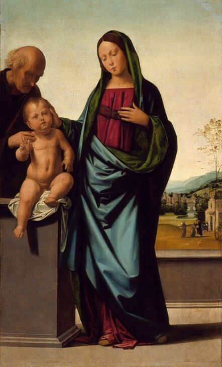 Baccio della Porta, called Fra Bartolommeo, ‘Holy Family’, ca. 1497
