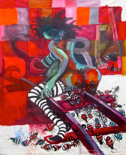Wycliffe Mundopa, ‘Circus for life part 4’, 2014
