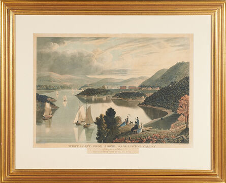 William James Bennett, ‘"West Point From Above Washington Valley" (After George Cooke)’, 1834