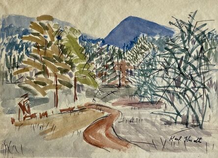 Karl Knaths, ‘Wildcat Mountain’, ca. 1932