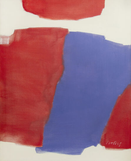 Carl Holty, ‘Moving Red’, 1963