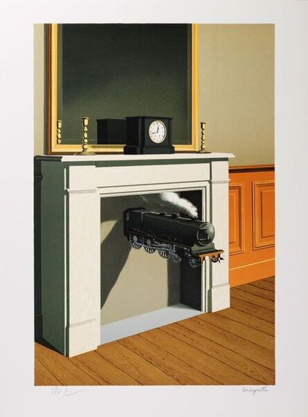 René Magritte, ‘La Durée Poignardée’, 2010