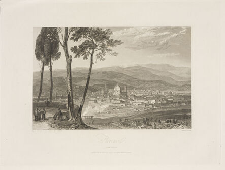 J. M. W. Turner, ‘Florence from Fiesole’, 1819