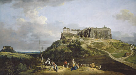 Bernardo Bellotto, ‘The Fortress of Königstein’, 1756-1758