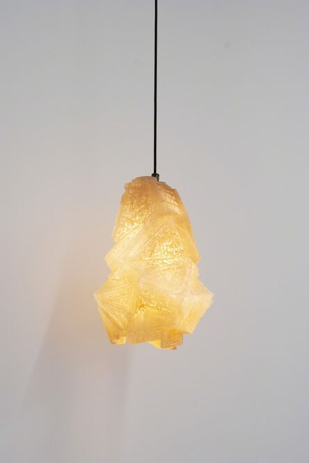 Thaddeus Wolfe, ‘Patterned Relief Pendant Light’, 2013