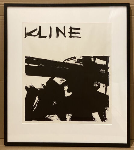 Franz Kline, ‘Franz Kline Exhibition Announcement at Sidney Janis Gallery’, 1958