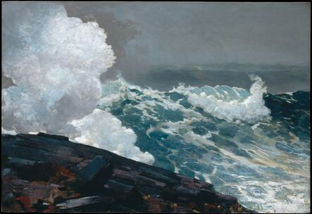 Winslow Homer, ‘Northeaster’, 1895–1901