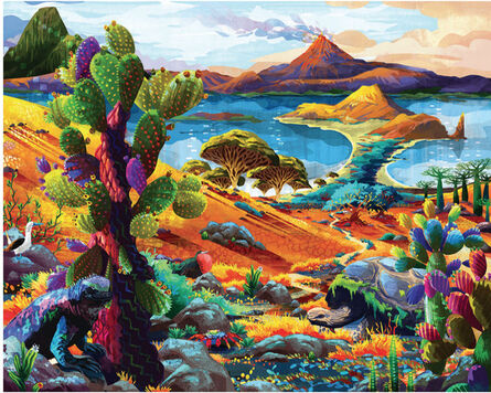 Redina Tili, ‘Galapagos - Original oil painting’, 2018