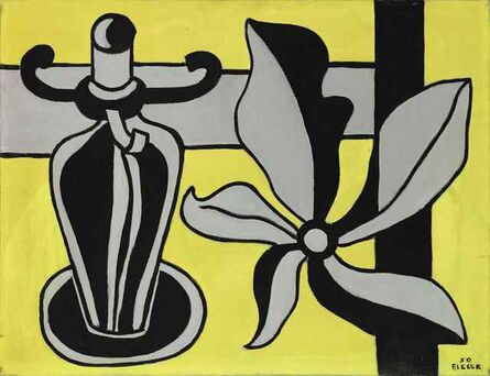 Fernand Léger, ‘The candlestick with the yellow background’, 1950