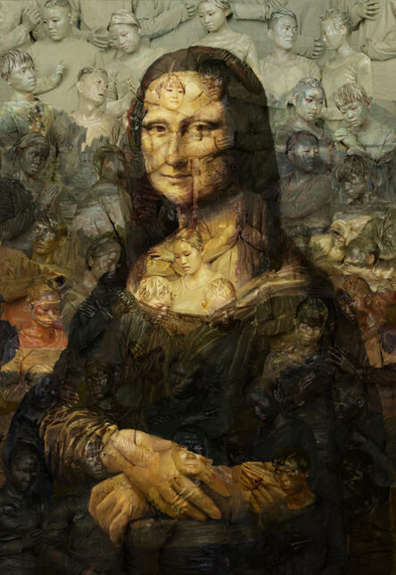 Liu Bolin, ‘Mona Lisa’, 2016
