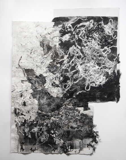 Debra Weisberg, ‘Collaged Monoprint 8’, 2020