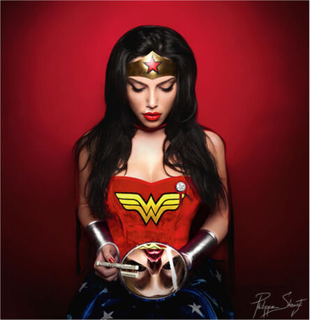 Philippe Shangti, ‘Wonder Woman vs Drugs’, 2013