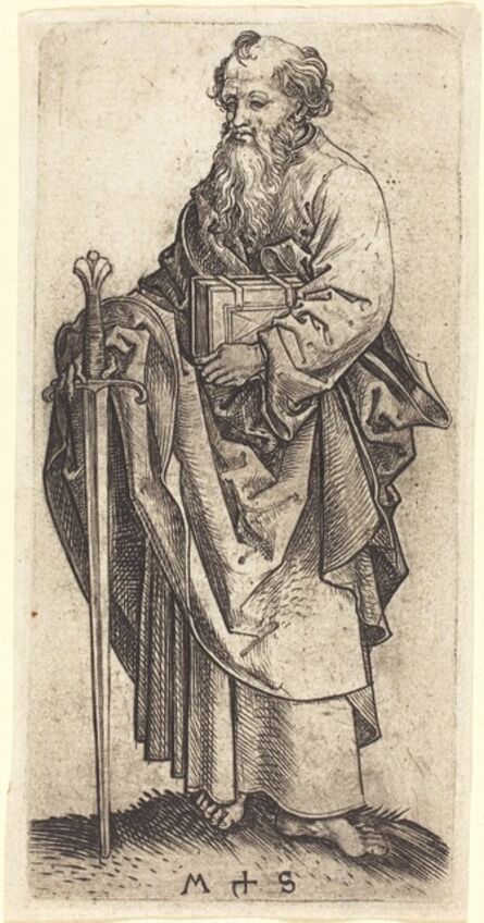 Martin Schongauer, ‘Saint Paul’, ca. 1480