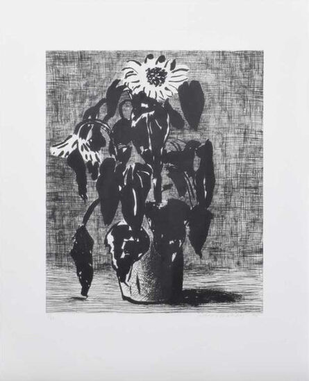 David Hockney, ‘Sunflowers II’, 1995