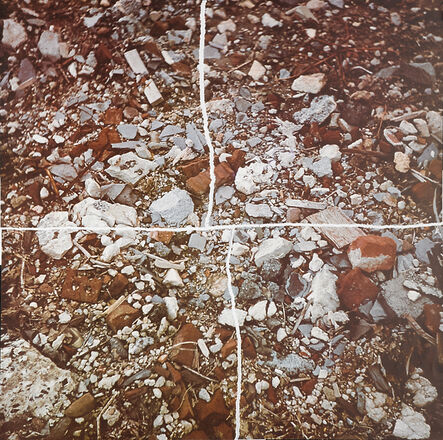 Robert Smithson, ‘Torn Photograph from the Second Stop (Rubble). Second Mountain of 6 Stops on a Section’, 1970