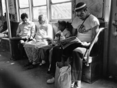 Glenn Goldstein, ‘Subway Scene’, 1986