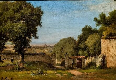 George Inness, ‘The Gate at Albano’, circa 1872