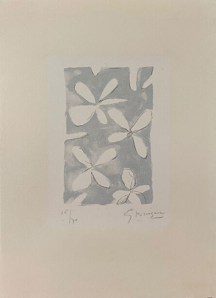 Georges Braque, ‘Fleurs ’, 1960