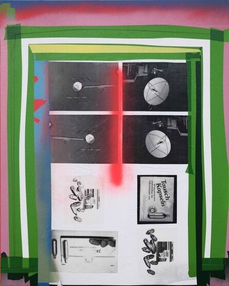Christopher Cascio, ‘Untitled (Pink Portal Sketch III Process)’, 2021