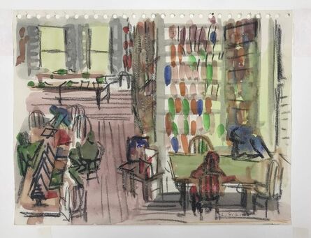 Louise Leech, ‘Friends Free Library, Philadelphia’, 1962