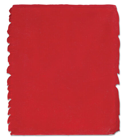 Bernard Aubertin, ‘Monochrome Rouge 147’, 1996