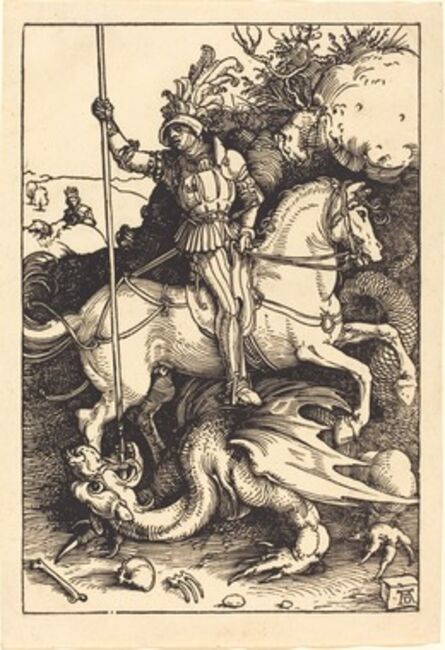 Albrecht Dürer, ‘Saint George Killing the Dragon’, 1501/1504