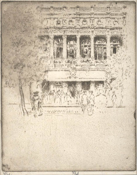 Joseph Pennell, ‘The Garrick Theatre [London, England]’, 1903