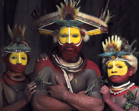 Jimmy Nelson, ‘XXXIII 22, Huli Wigmen, Tari, Papua New Guinea’, 2017