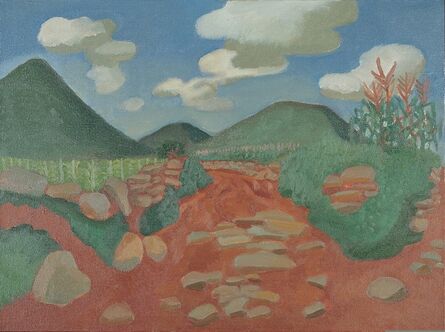 Mao Xuhui 毛旭辉, ‘Sketch in Guishan: Red Earth Road’, 2006