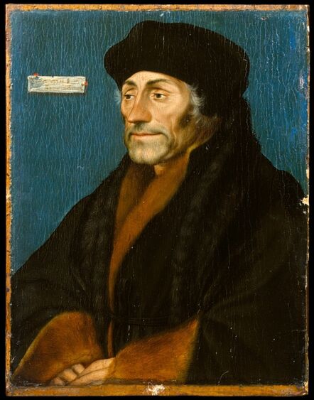 Hans Holbein the Younger, ‘Erasmus of Rotterdam’, ca. 1532
