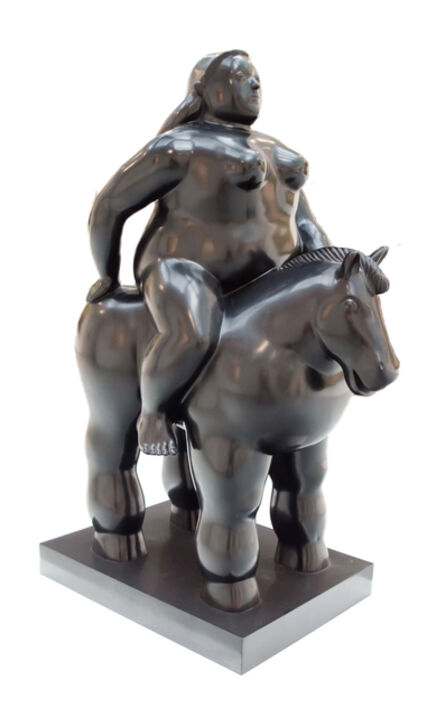 Fernando Botero, ‘Woman on Horse’, 2015