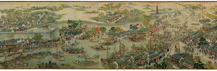 Xu Yang 徐揚, ‘고소번화도 (Prosperous Suzhou) ’, 1759