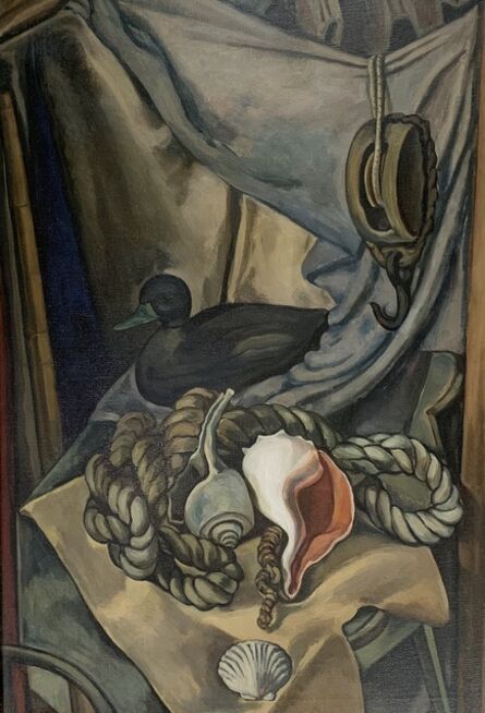 Evelin Bodfish Bourne, ‘Decoy and Shells’, 1935