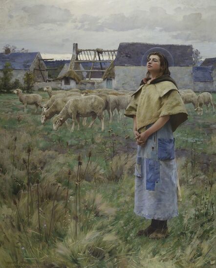 Charles Sprague Pearce, ‘Sainte Genevieve’, 1887