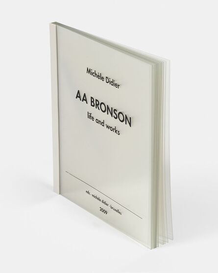 AA Bronson, ‘life and works’, 2009