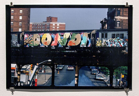 Martha Cooper, ‘Dondi Top-to-bottom Whole Car Passing Through South Bronx’, 1980